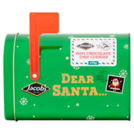 Jacob's Dear Santa Post Mini Chocolate Chip Cookies 200g