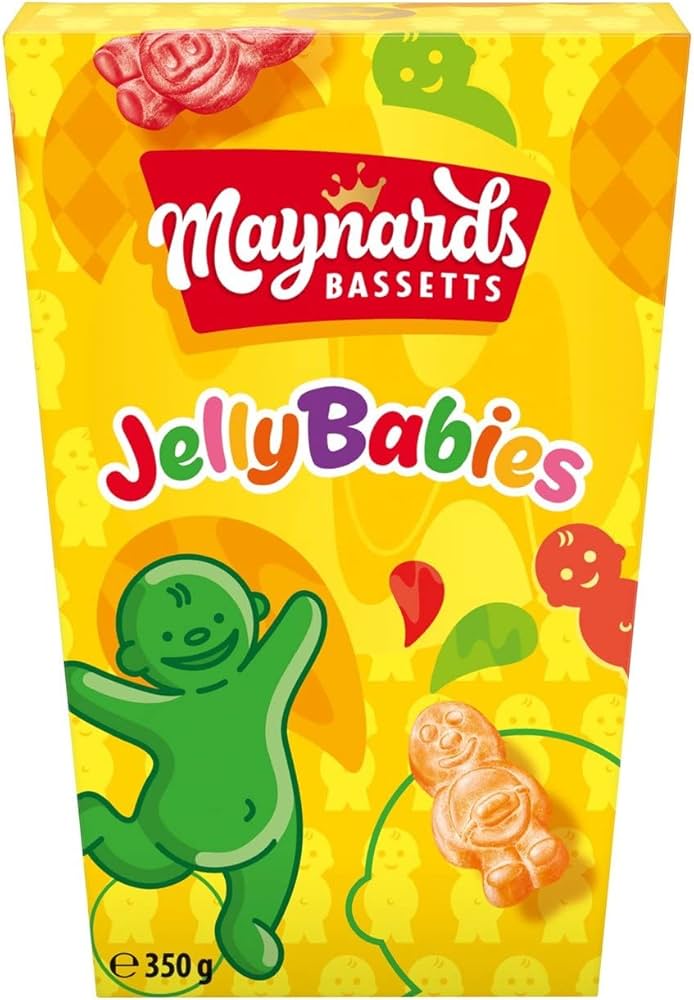 Maynards Bassetts Jelly Babies 350g