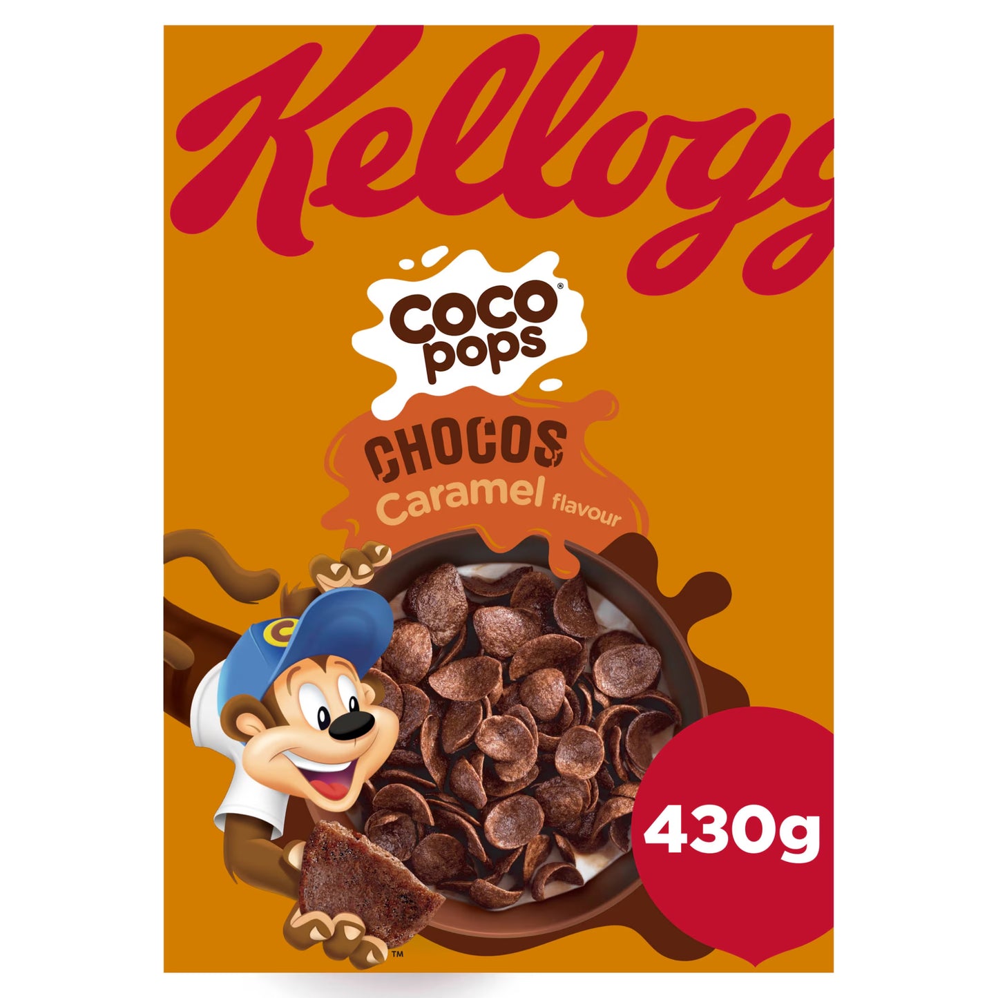 Kellogg's Coco Pops Chocos Caramel 430g