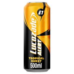 Lucozade Alert Tropical Burst 500ML