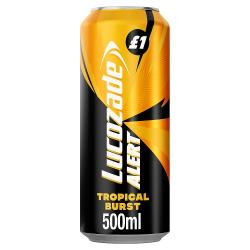 Lucozade Alert Tropical Burst 500ml
