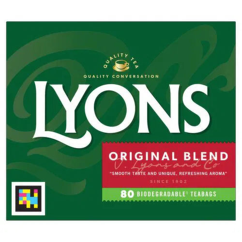 Lyons Original Blend 80 Teabags