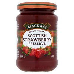 Mackays Scottish Strawberry Preserve 350G