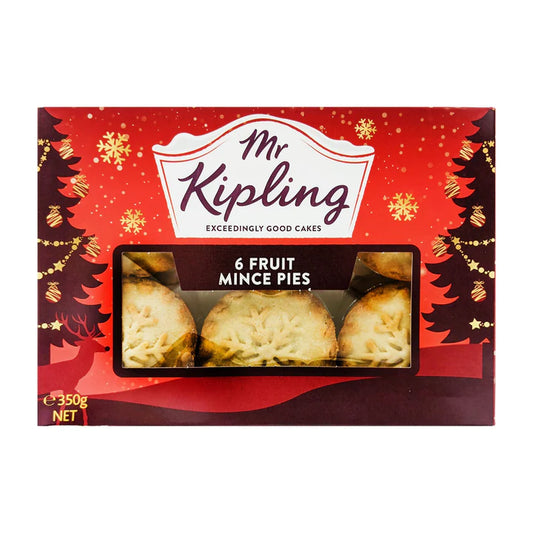 Mr Kipling Fruit Mince Pies 350g (6ct) Buy 1 get 1 free