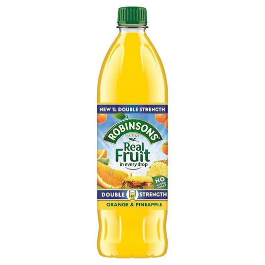 Robinsons Double Strength - Orange & Pineapple (No added sugar) 1.75L