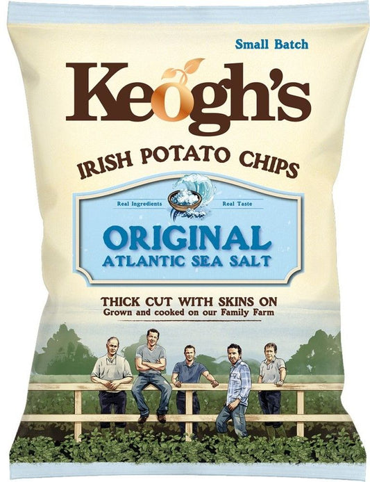 Keogh's Original Atlantic Sea Salt Irish Potato Chips 40g