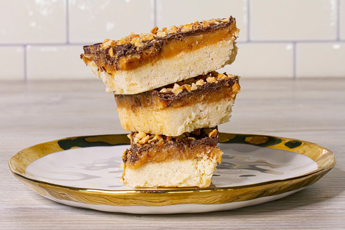 Ackroyd's Peanut Butter Millionaire's Shortbread