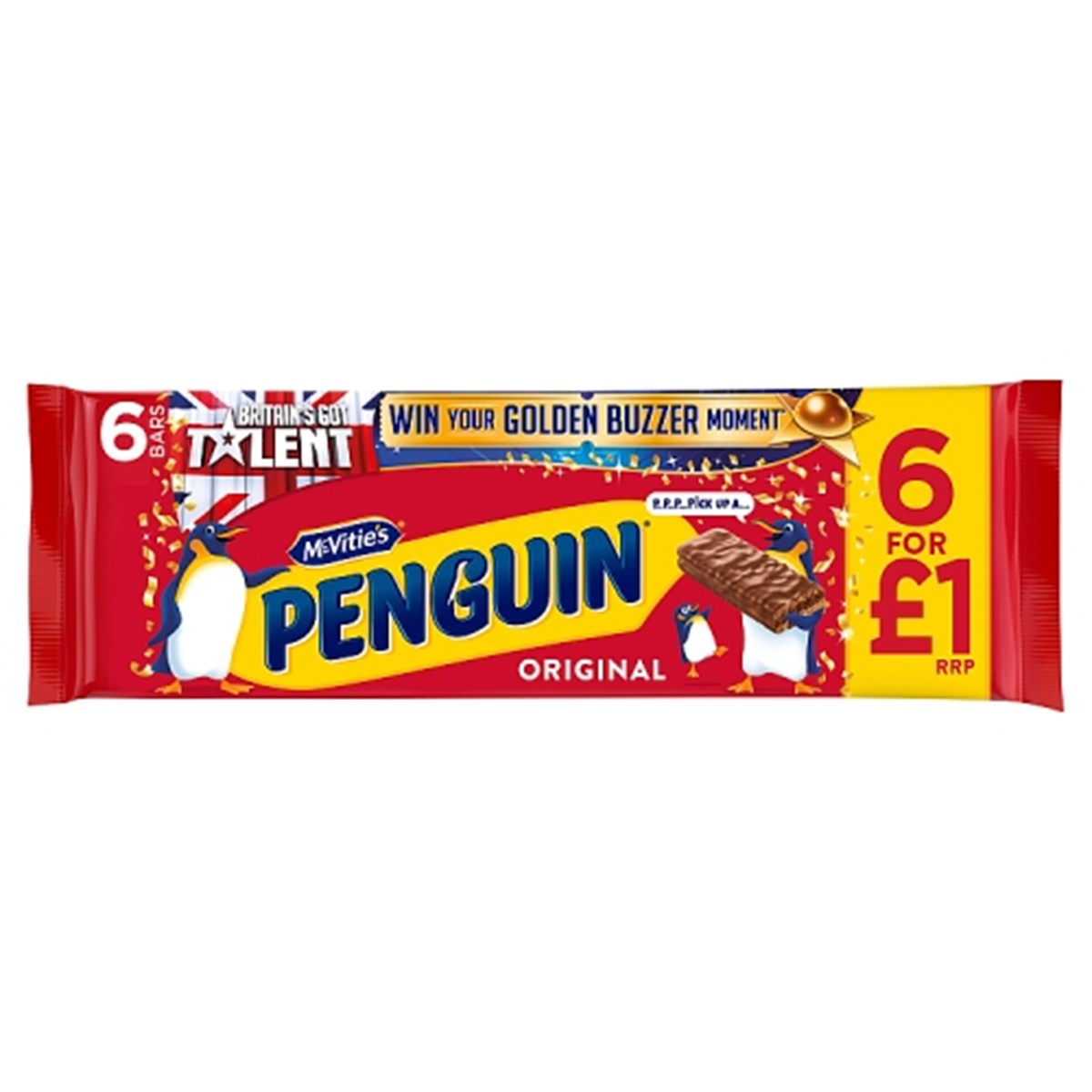 McVitie’s Penguin Original 6PK