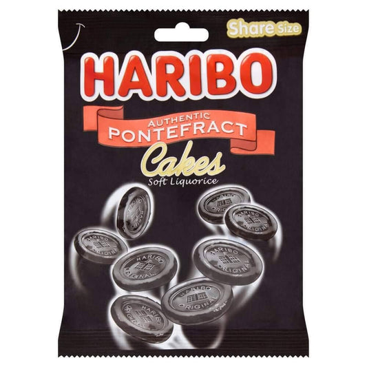 Haribo Pontefract cakes (soft liquorice) 160g