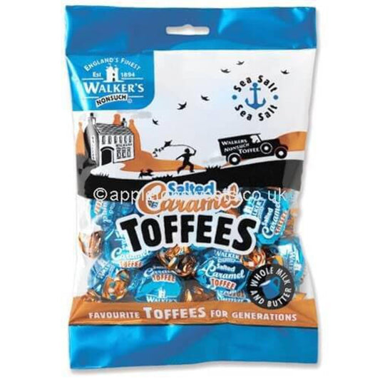 Walker's Nonsuch Salted Caramel Toffees 150g