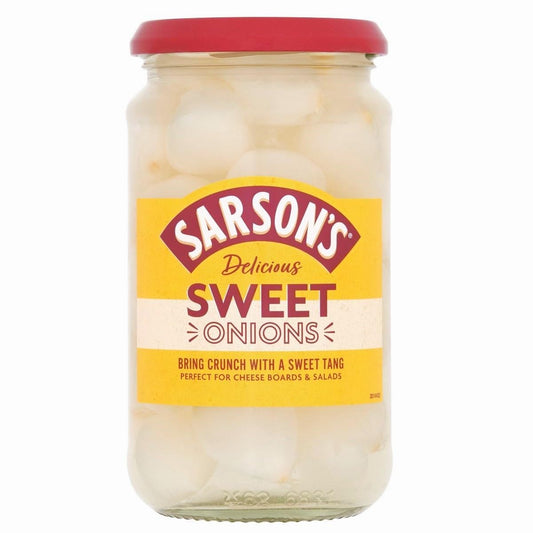 Sarson's Delicious Sweet Onions 460g