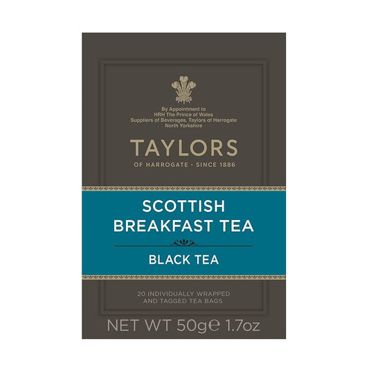 Taylors of Harrogate Scottish Breakfast Tea (20 Tea bags)