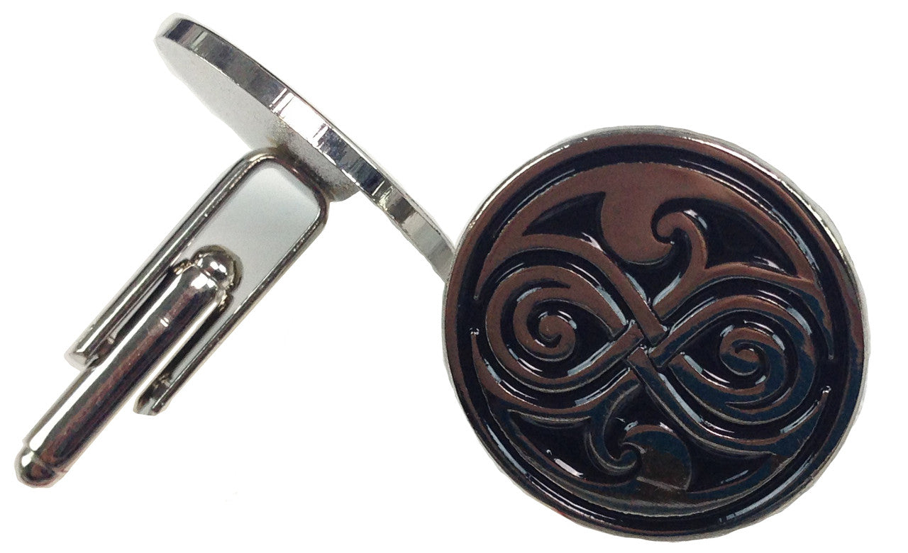 Doctor Who Cufflinks - SEAL OF GALLIFREY (RASSILON)