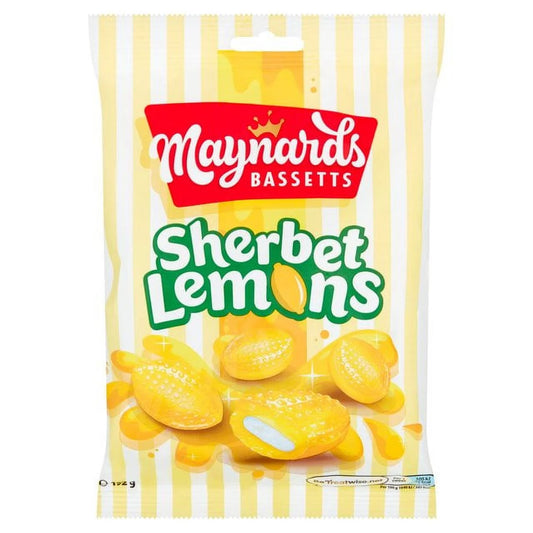 Maynards Bassetts Sherbet Lemons 192g