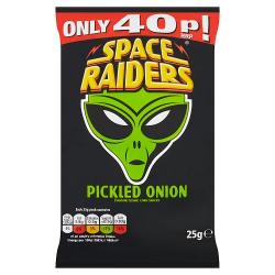Space Raiders Pickled Onion Crisps