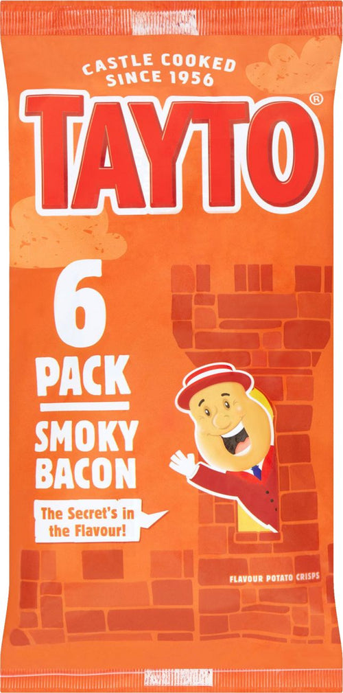Tayto Smoky Bacon 6pk (150g)