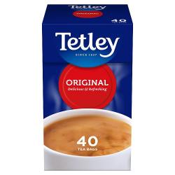 Tetley tea 40 teabags (buy 1 get 1 free)