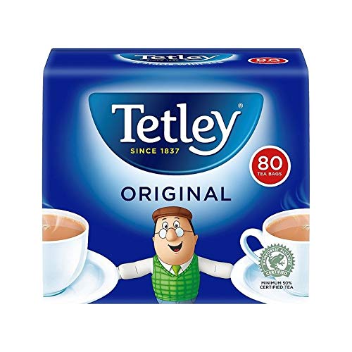 Tetley Tea Bags (250g 80 teabags)