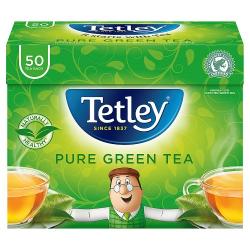 Tetley Pure Green Tea (50 tea bags x 3pk imported from the UK)