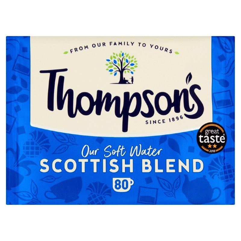 Thompson's Scottish Blend 80 Tea Bags