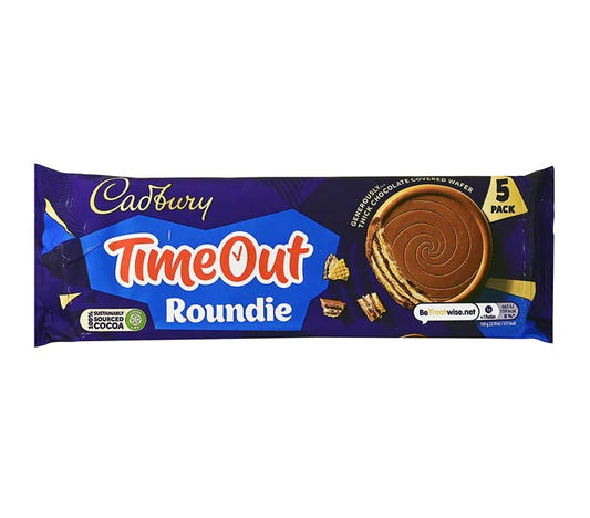 Cadbury Timeout Roundies 150g (5 pack)