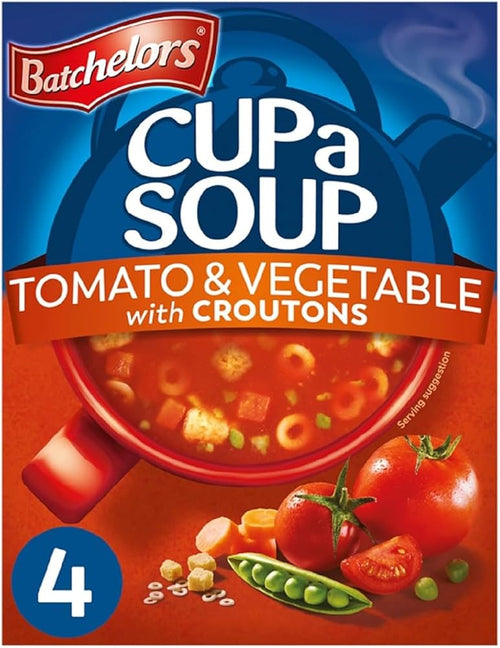 Batchelors Cup a Soup Tomato and Vegetable with Croutons 104g