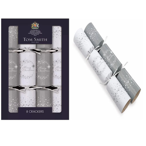 Tom Smith Silver Family Crackers 8 PK (8 X 12.5")