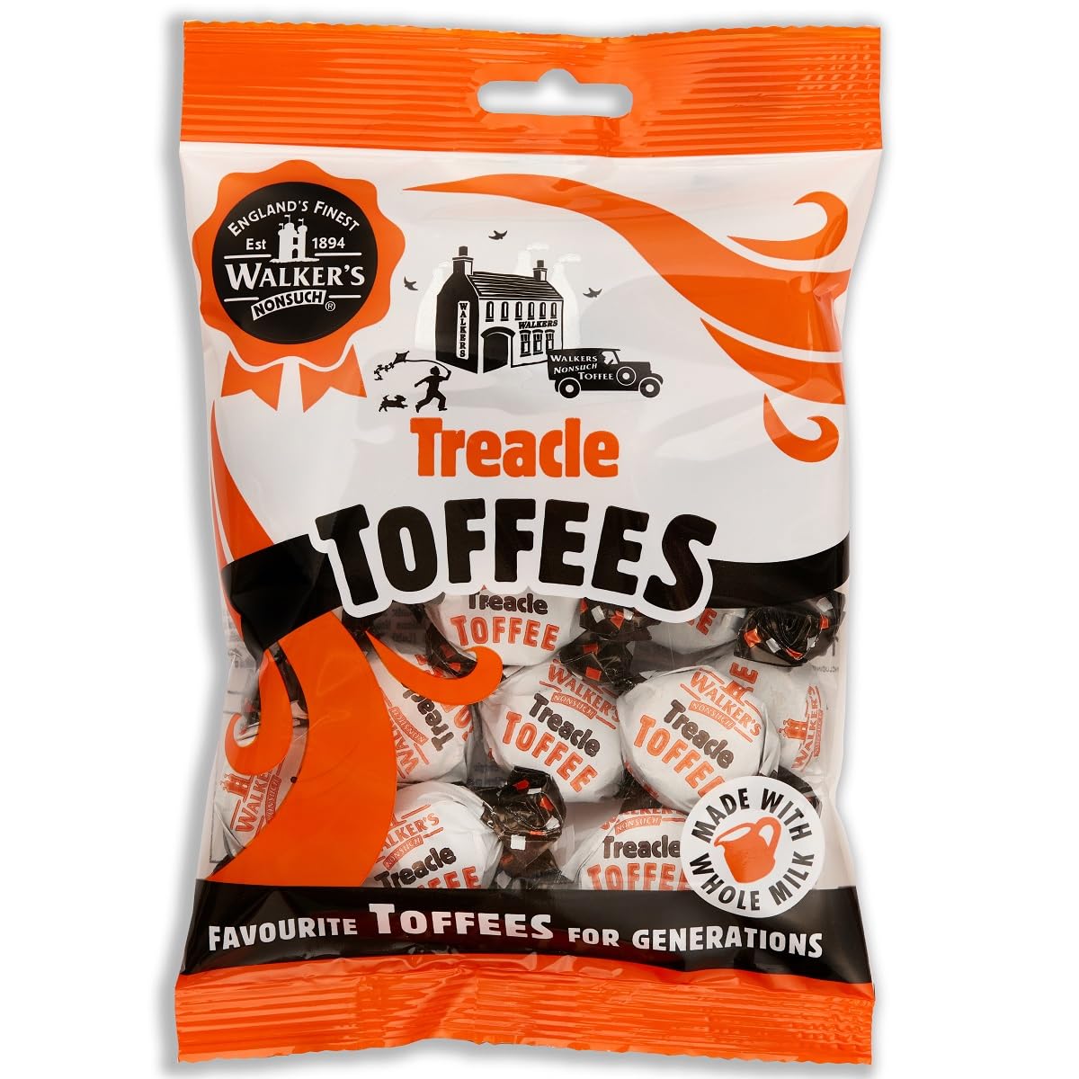 Walker's Nonsuch Treacle Toffees 150g – Ocanao British Shop