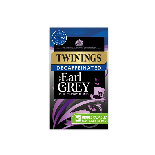 Twinings Earl Grey Decaffeinated 40 Tea Bags