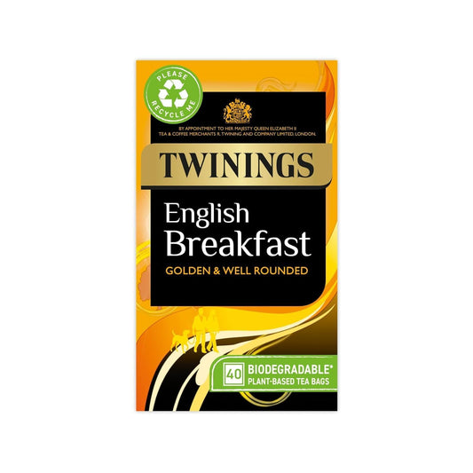 Twinings English Breakfast 40 teabags x 4PK