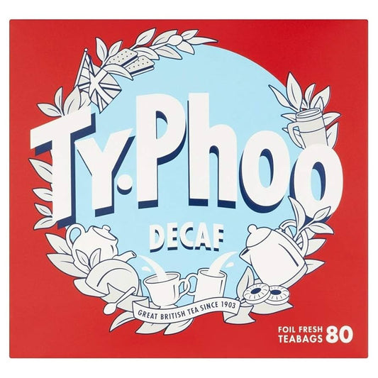 Typhoo Decaf 80 Teabags