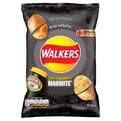 Walkers Marmite Crisps 32.5G