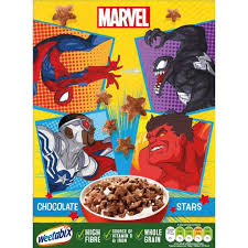 Weetabix Chocolate Wholegrain Marvel Stars 500g