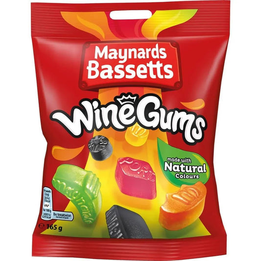 Maynards Bassetts Wine Gums 130g