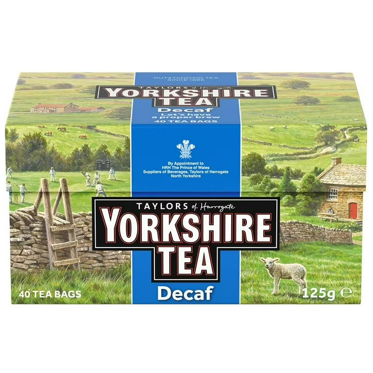 Taylors of Harrogate Yorkshire Tea Decaf (40 Tea Bags)