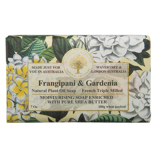 Wavertree & London Frangipani & Gardenia Luxury Soap Bars