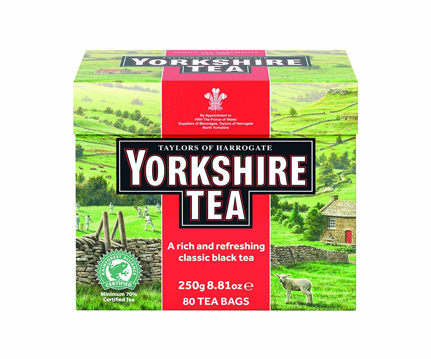 YORKSHIRE TEA 80 TEA BAGS