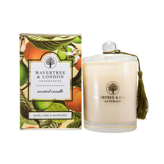 Wavertree & London Soy candle - Basil Lime Mandarin