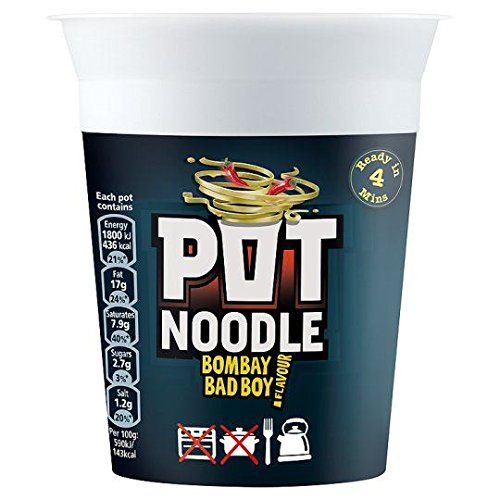 POT NOODLE BOMBAY 90G