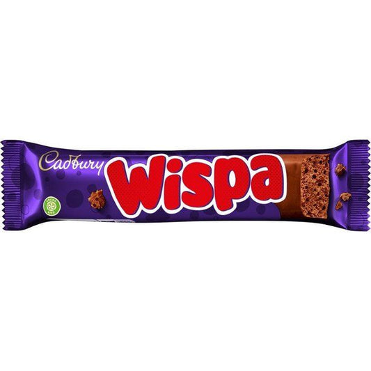 Cadbury Wispa Chocolate Bar 36g x 24 (Bulk Buy)