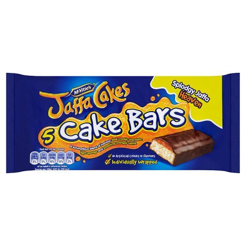 McVitie's Jaffa Cake Bars 5 Pack 150g