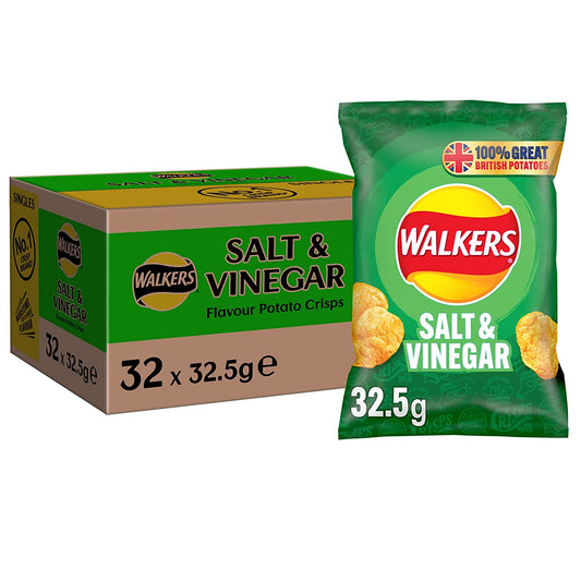 Walkers Salt and Vinegar 32.5g